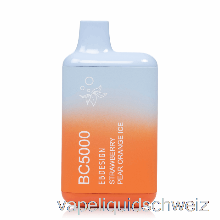 BC5000 Einweg-Erdbeer-Birnen-Orange-Eis-Vape Ohne Nikotin